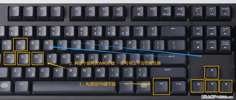键盘，怎样把wasd键与上下左右方向键互换？ - 生活百科 - 大同生活社区 - 大同28生活网 dt.28life.net